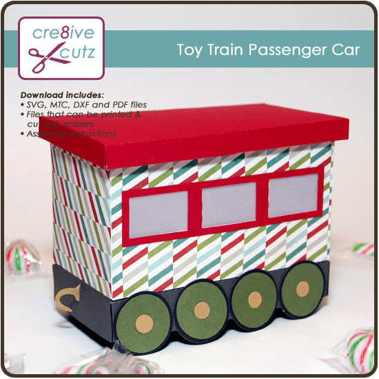 Toy Train Passenger Car