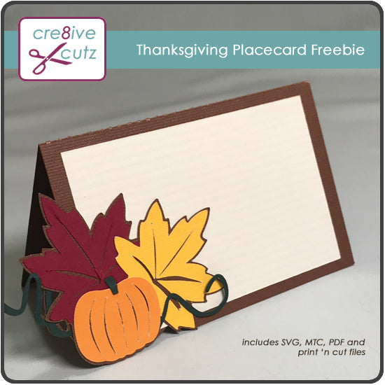Thanksgiving Placecard Freebie