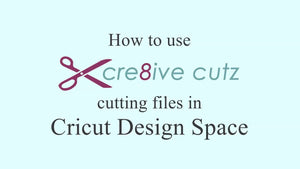 How to import our cutting files into Cricut Design Space