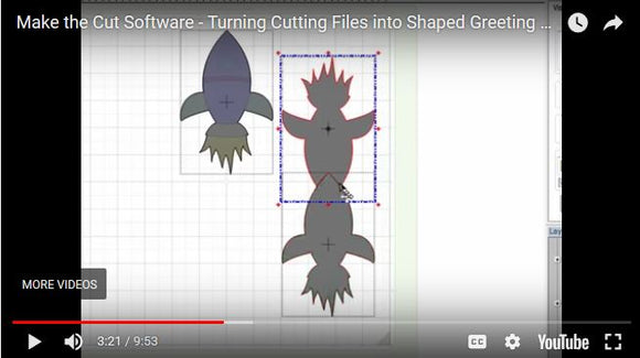 Video Tutorial - How to Turn Cutting Files into Shaped Greeting Cards