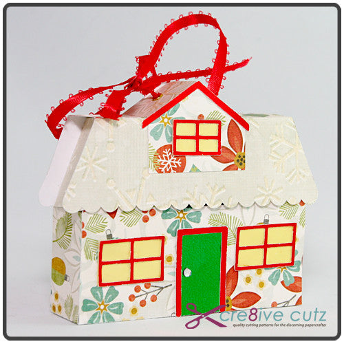 3D House Gift Card Holder SVG Pattern – Cre8ive Cutz