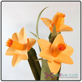 Daffodils in a Vase - 3D Flowers Craft Project