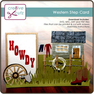 Western Step Card