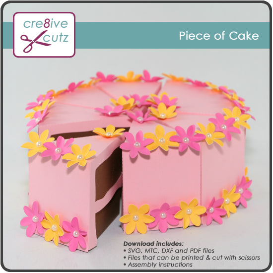 FREE SHIPPING Birthday Cake 3D Pop-up Greetings Card Seasons - Etsy